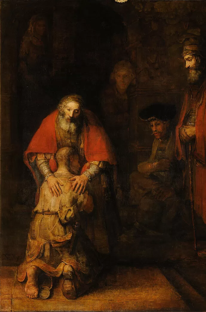 Sự trở về của đứa con hoang đàng của Rembrandt