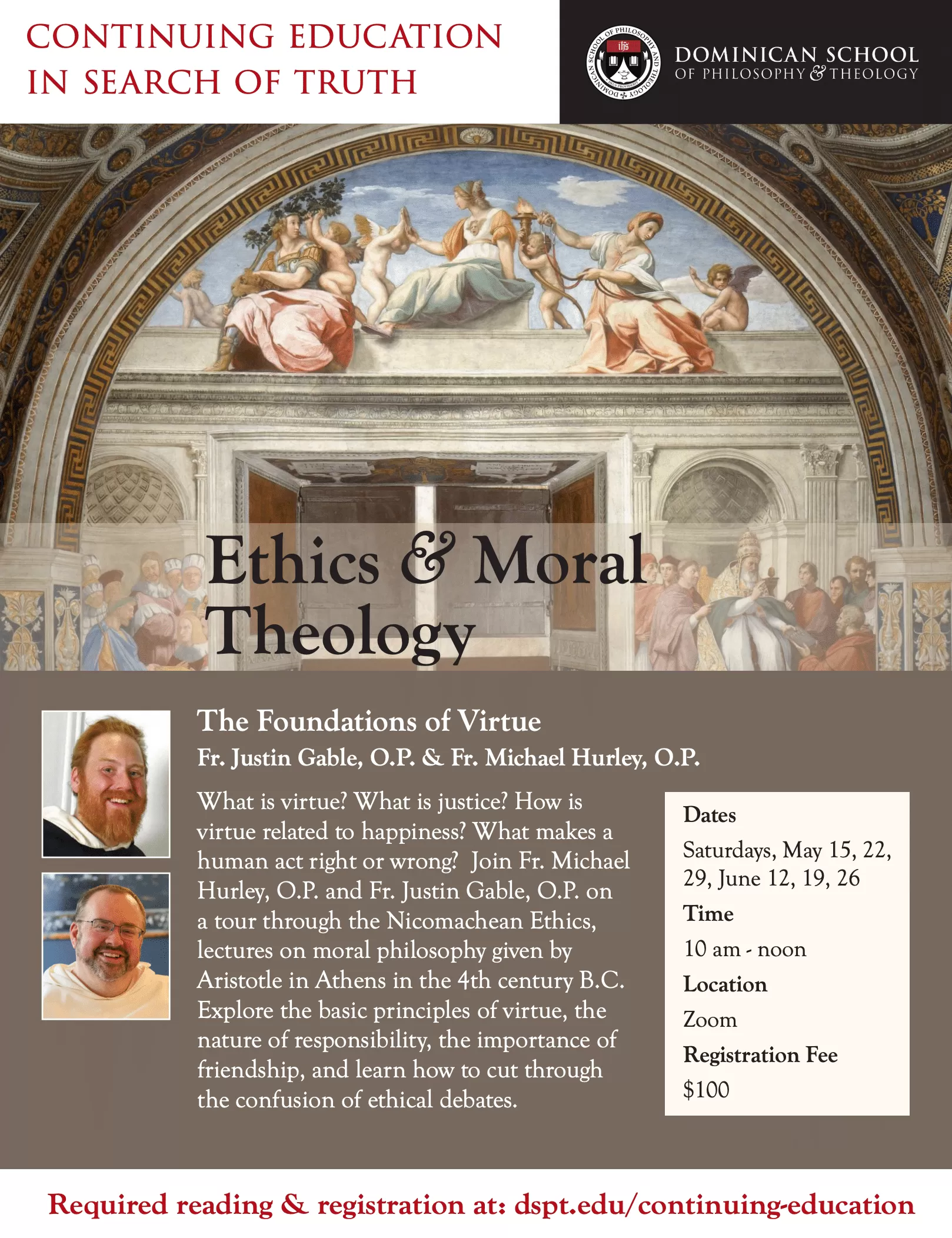 DSPT presenta: ética y teología moral