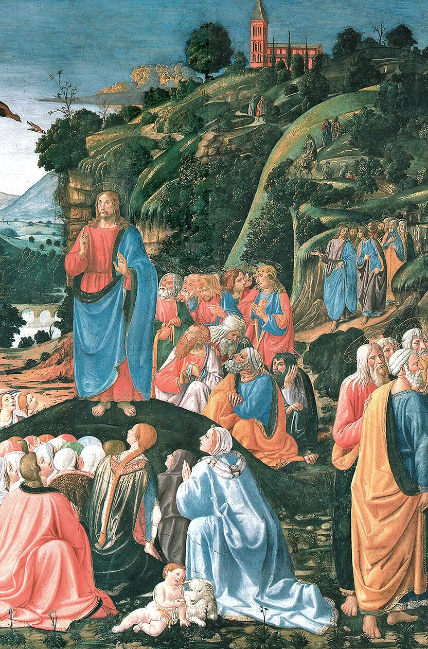 The Sermon on the Mount by Cosimo Rosselli