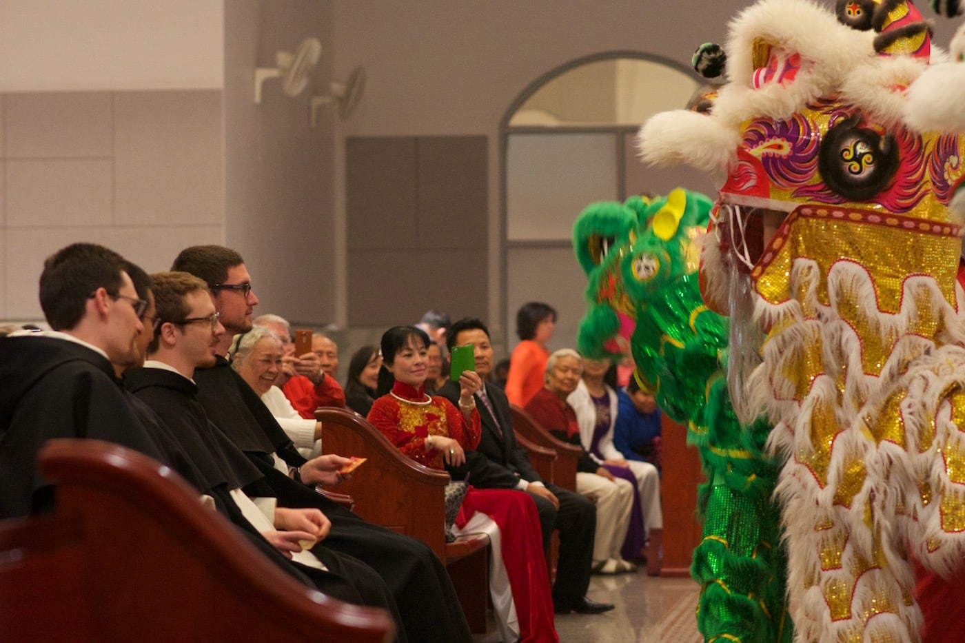 Celebrating the Lunar New Year with the Vietnamese Catholic Community in Phoenix.